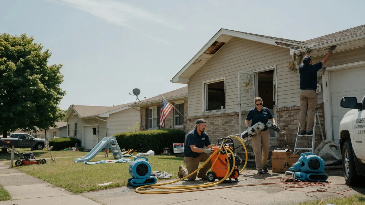 Water Damage Restoration in Danville, IN near me